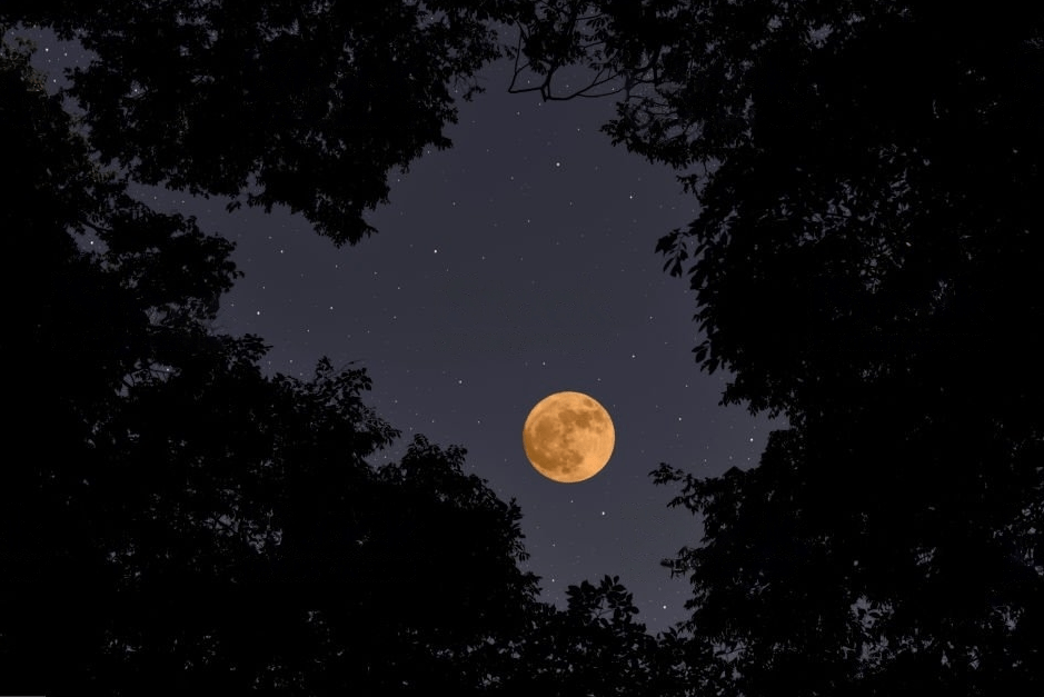 What Does an Orange Moon Mean Spiritually