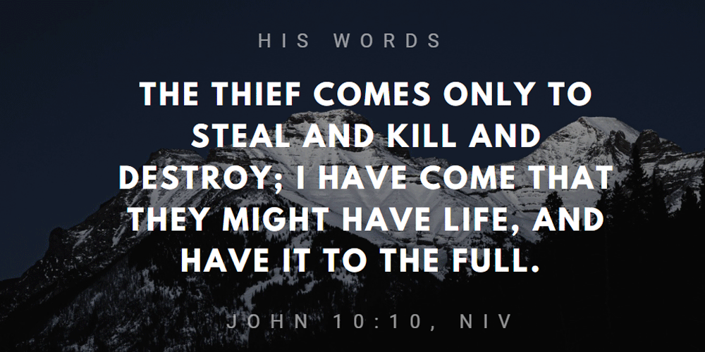 John 10:10 God Will Restore What the Enemy Has Stolen